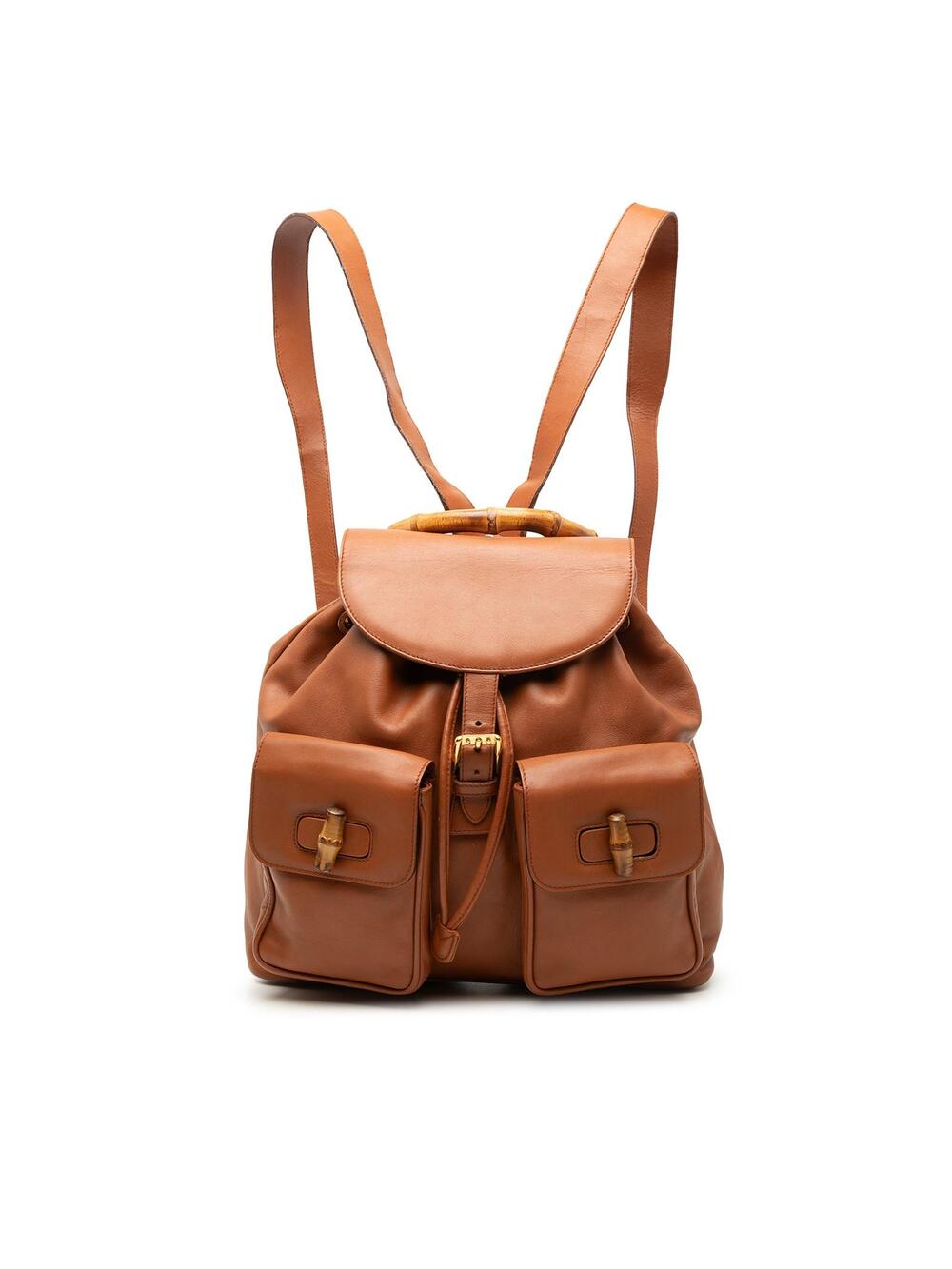 Gucci Large Calfskin Bamboo Drawstring #360386G56B